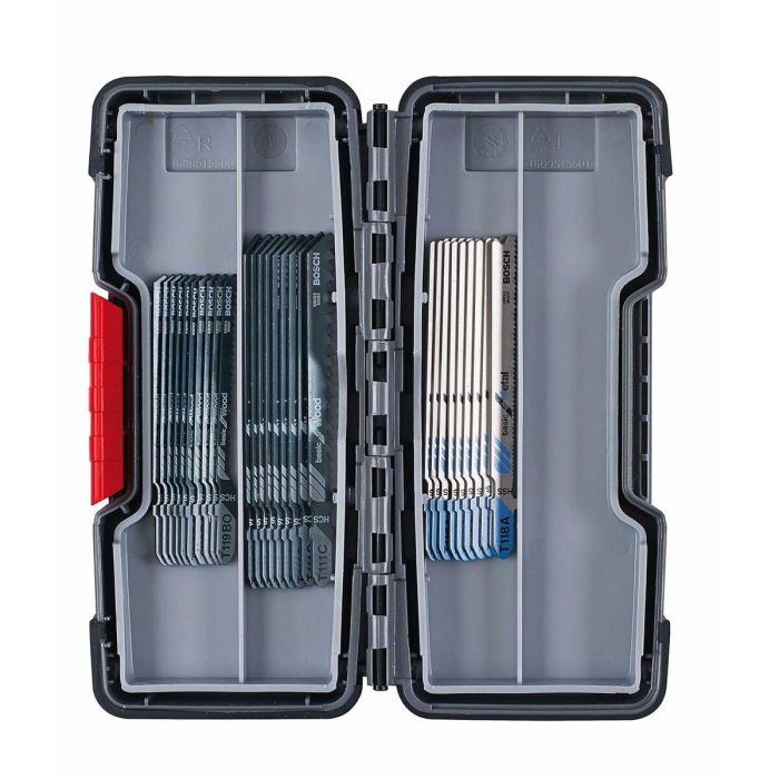 Bosch Professional 2607010903 Kit de 30 Hojas de Sierra de Calar para Madera Blanda y Metal - Cortes Curvos y Rectos 3