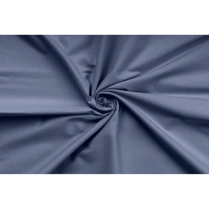 Juego de cama 220x240 cm + 2 fundas de almohada 60x60 cm 100% algodón reforzado Azul ASI8684282554158 2