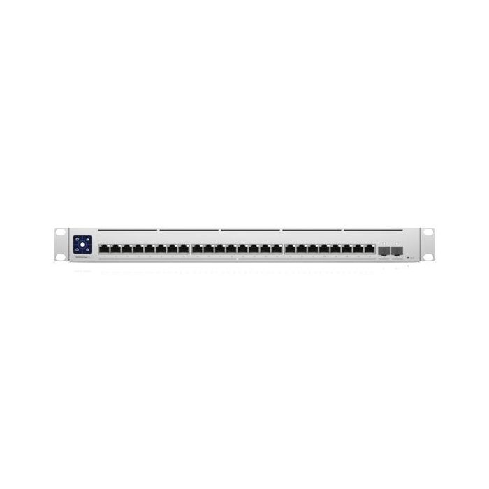 Ubiquiti Fully managed, L3, 24x 10GbE RJ-45 ports, 2x 25G SFP28 ports, 580 Gbps switching capacity, UniFi Network 1 Ubiquiti Fully managed, L3, 24x 10GbE RJ-45 ports, 2x 25G SFP28 ports, 580 Gbps switching capacity, UniFi Network 1