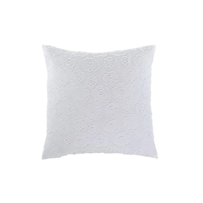 Cojin Boho DKD Home Decor Blanco 45 x 45 x 45 cm