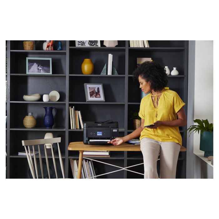 Epson EcoTank ET-4850 Impresora Multifunción 4 en 1 A4 Tinta LAN WiFi ADF Duplex Inyección de Tinta Color 9
