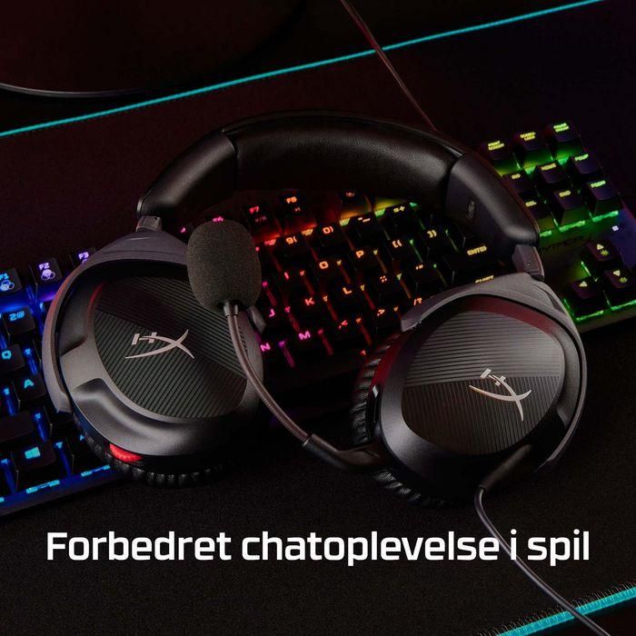 HP Cloud Stinger 2 Auriculares Gaming Ligeros y Cómodos con Micrófono Giratorio y Sonido DTS Headphone:X Negro 22