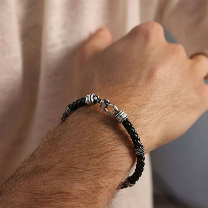 Pulsera Hombre Albert M. WSOX00605.BLK 1 Pulsera Hombre Albert M. WSOX00605.BLK 1