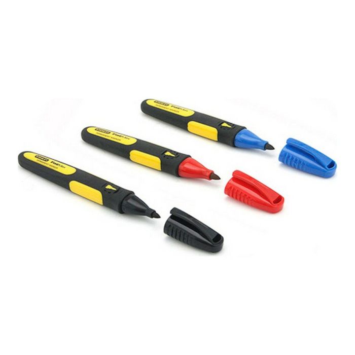 Rotulador permanente Stanley (3 Piezas) Rotulador permanente Stanley (3 Piezas)