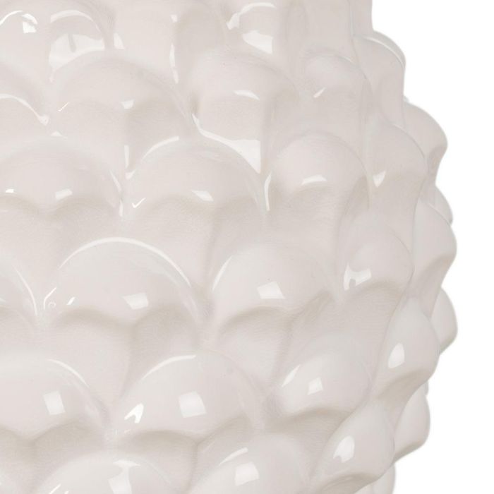 Lámpara Mesa Blanco Cerámica Iluminación 38 X 38 X 58,50 cm