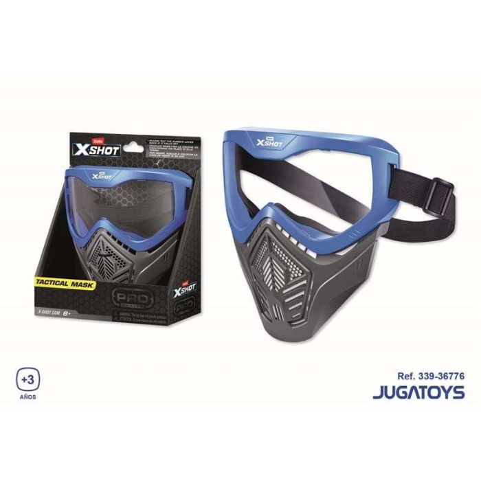 Gafa y máscara protectora x-shot color azul 1 Gafa y máscara protectora x-shot color azul 1