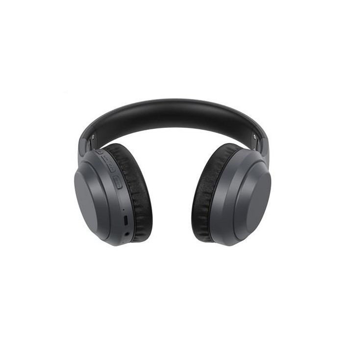 Elbe ABT-A10-G Auriculares de Diadema Bluetooth ANC con Micrófono y Conexión Aux-in Gris 1
