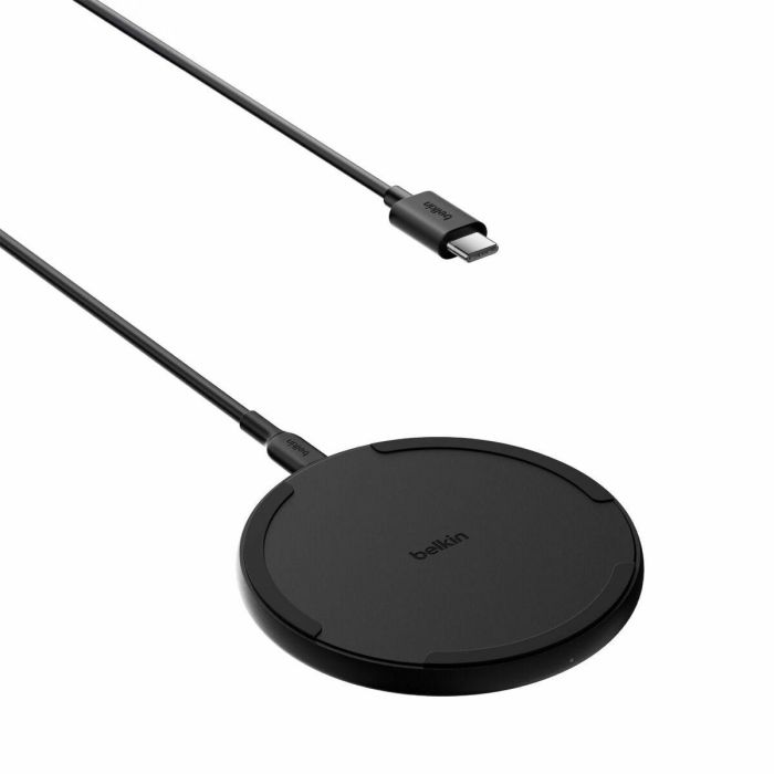 Cargador Inalámbrico Belkin WIA012HQBK Negro 15 W 0 Cargador Inalámbrico Belkin WIA012HQBK Negro 15 W 0