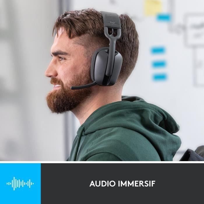 Logitech Zone Vibe 100 Auriculares Inalámbricos Bluetooth con Cancelación de Ruido 3 Logitech Zone Vibe 100 Auriculares Inalámbricos Bluetooth con Cancelación de Ruido 3