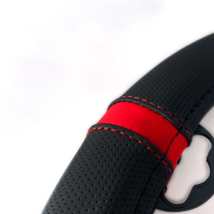 Funda Volante Momo Supergrip Universal Negro Y Rojo 38-39 cm MOMLSWC014BR 3 Funda Volante Momo Supergrip Universal Negro Y Rojo 38-39 cm MOMLSWC014BR 3