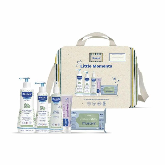 Mustela Bolsa Paseo Little Moments Rayas Lote