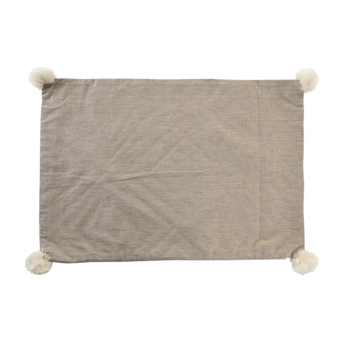 DKD Home Decor Funda Cojín Gris Poliéster Algodón 1 x 40 x 60 cm 2 DKD Home Decor Funda Cojín Gris Poliéster Algodón 1 x 40 x 60 cm 2