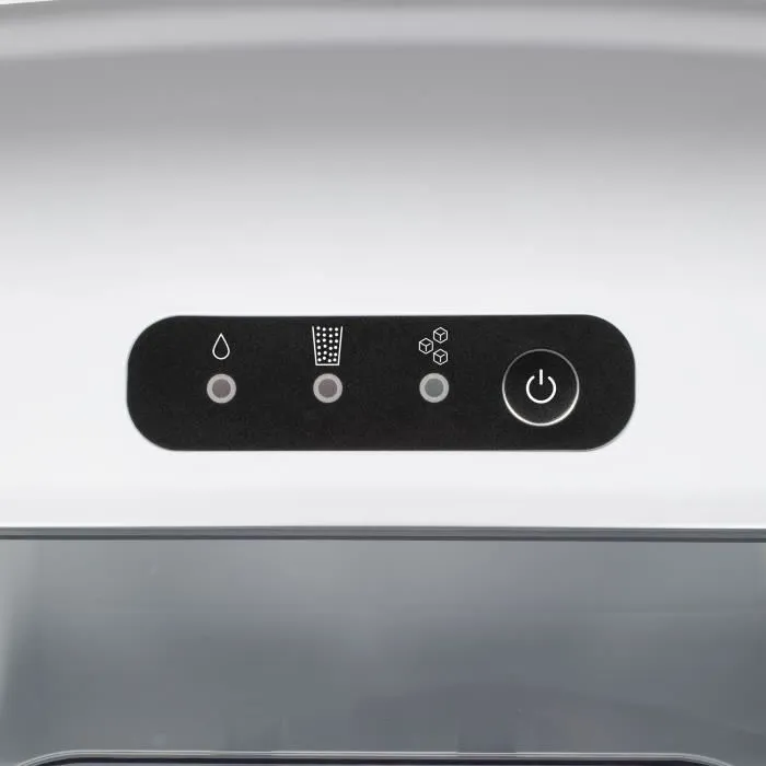 Livoo DOM484 Máquina de Hielo - Hasta 12 kg/Día - Depósito 1,2 L - Bandeja 600 g - 9 Cubitos por Ciclo - Autolimpiable 4