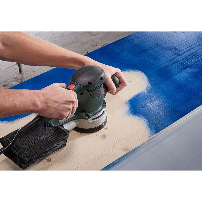 Wolfcraft Disco de lijar multiorificio para lijadora excéntrica, ø125mm, Grano 240 3