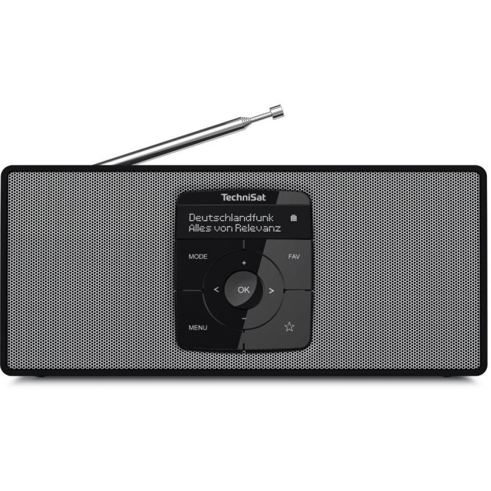 TechniSat DigitRadio 2 S Radio Digital Portátil DAB+/FM Bluetooth Negro/Blanco