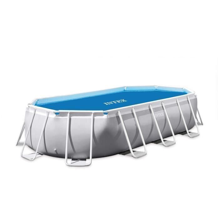 Intex - UTF00148 - lona de burbujas para la piscina ovalada 4.00m x 2.00m 2 Intex - UTF00148 - lona de burbujas para la piscina ovalada 4.00m x 2.00m 2