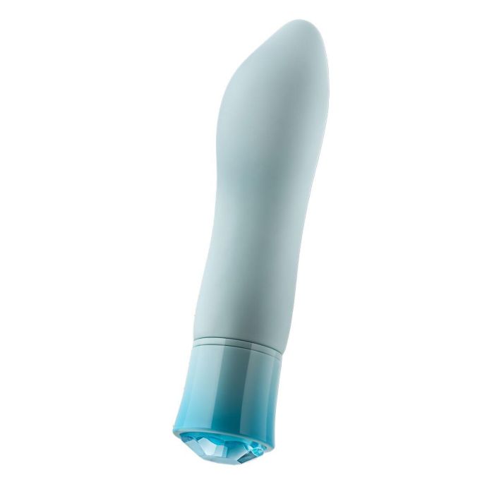 Mini Vibrador Blush Gem Ardor Azul 17