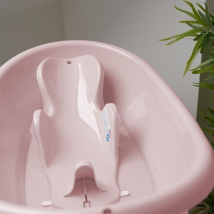 Thermobaby Daphne Tumbona de baño - Rosa polvo 4 Thermobaby Daphne Tumbona de baño - Rosa polvo 4