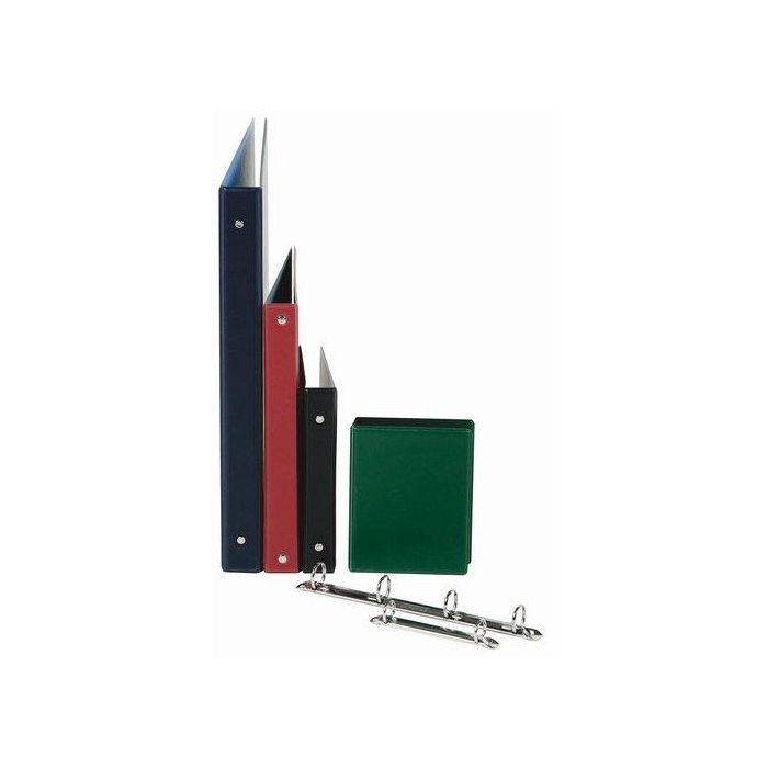 Carpeta De Anillas Iberplas Pvc Oficina 8º 2 An.Mixtas 25Mm Negro