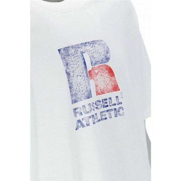 Camiseta de Manga Corta Russell Athletic Emt E36201 Blanco Hombre S 1
