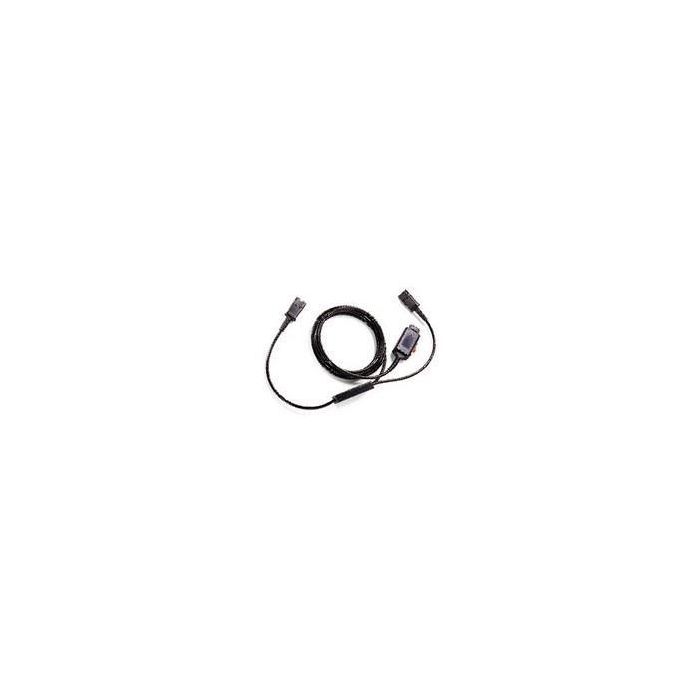 Poly Conector Y de Entrenamiento para Auriculares – Conexión Rápida (QD) Permite 2 Auriculares en 1 Adaptador para Monitorización y Supervisión Poly Conector Y de Entrenamiento para Auriculares – Conexión Rápida (QD) Permite 2 Auriculares en 1 Adaptador para Monitorización y Supervisión
