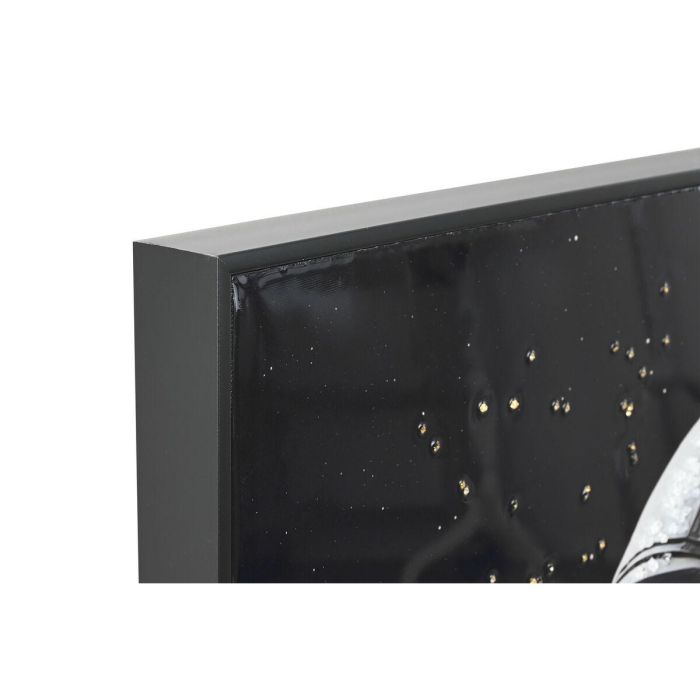 Cuadro Moderno DKD Home Decor Negro Azul 4 x 100 x 100 cm (2 Unidades) 3 Cuadro Moderno DKD Home Decor Negro Azul 4 x 100 x 100 cm (2 Unidades) 3