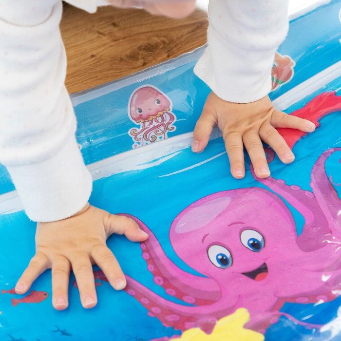 Alfombra de Juegos Inflable con Agua para Bebé Wabbly InnovaGoods