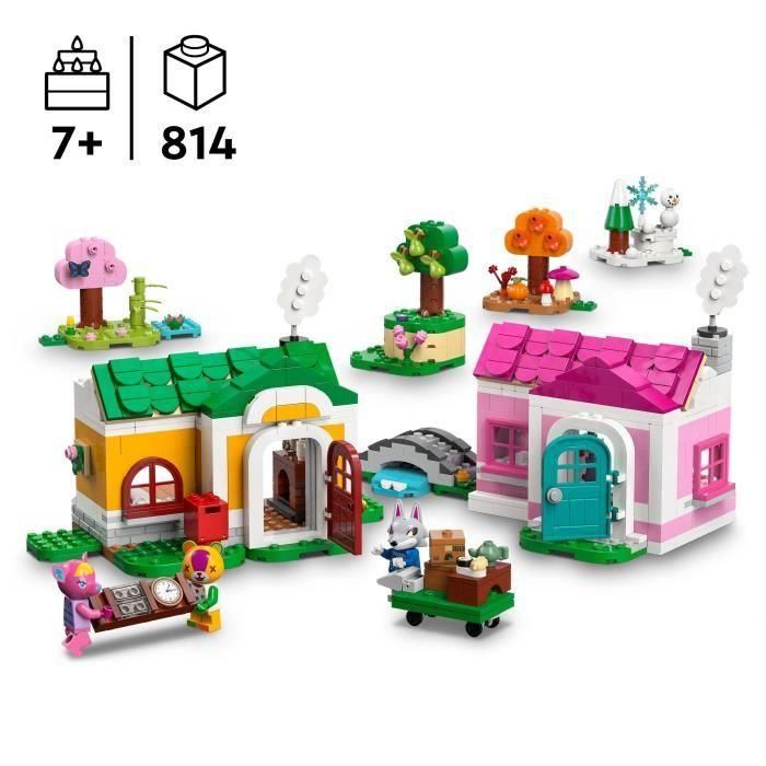 Lego 77057 Animal Crossing Casas Creativas: Diversión de Temporada - Juguete de construcción para niños 7+ años 1