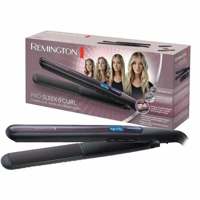 Plancha para el Pelo Remington Pro-Sleek & Curl S6505/ Negro 7 Plancha para el Pelo Remington Pro-Sleek & Curl S6505/ Negro 7