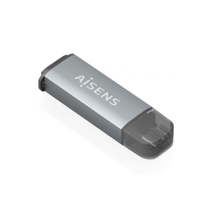 Lector de Tarjetas Externo Aisens ASCR-2A09-GR/ USB 3.1 1 Lector de Tarjetas Externo Aisens ASCR-2A09-GR/ USB 3.1 1