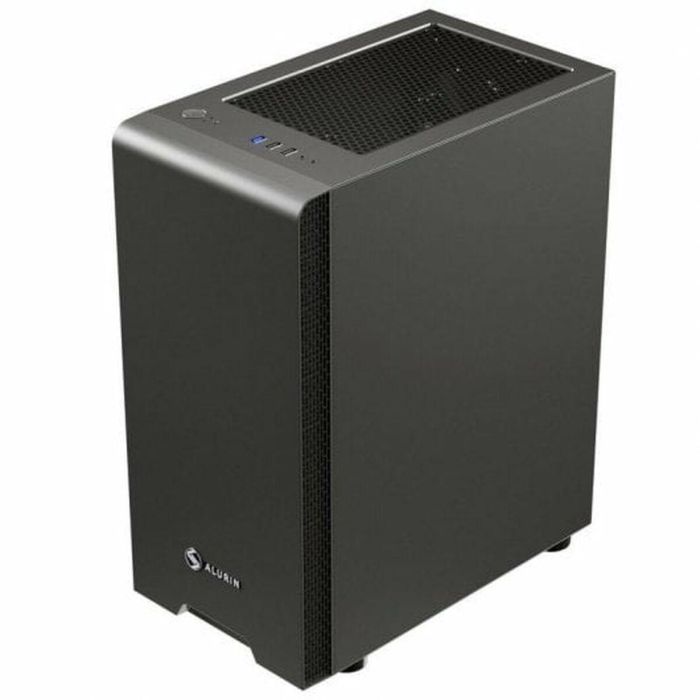 Caja Semitorre ATX Alurin Work Negro 1 Caja Semitorre ATX Alurin Work Negro 1