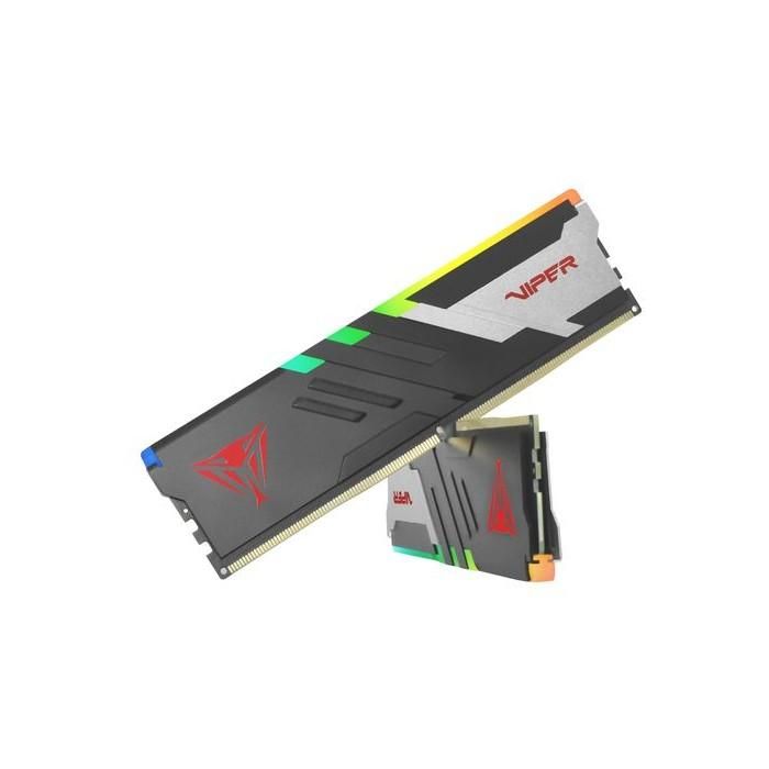 64 GB Patriot DIMM 5600 (2x 32 GB) Dual-Kit (schwarz. PVVR564G560C40K. Viper Venom RGB. INTEL XMP) 4 64 GB Patriot DIMM 5600 (2x 32 GB) Dual-Kit (schwarz. PVVR564G560C40K. Viper Venom RGB. INTEL XMP) 4