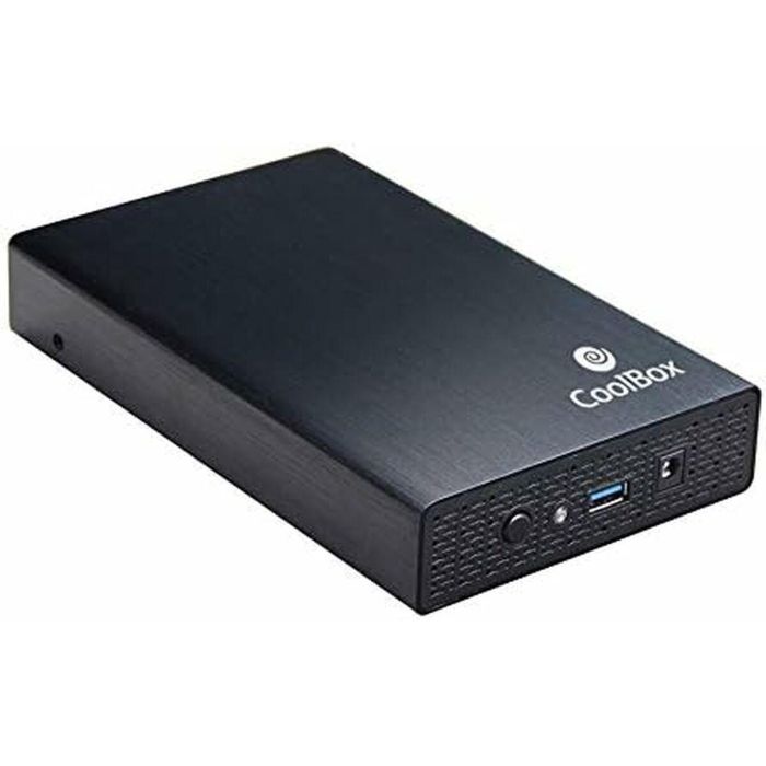 Carcasa para Disco Duro CoolBox COO-SCA-3533-B 3,5" 18