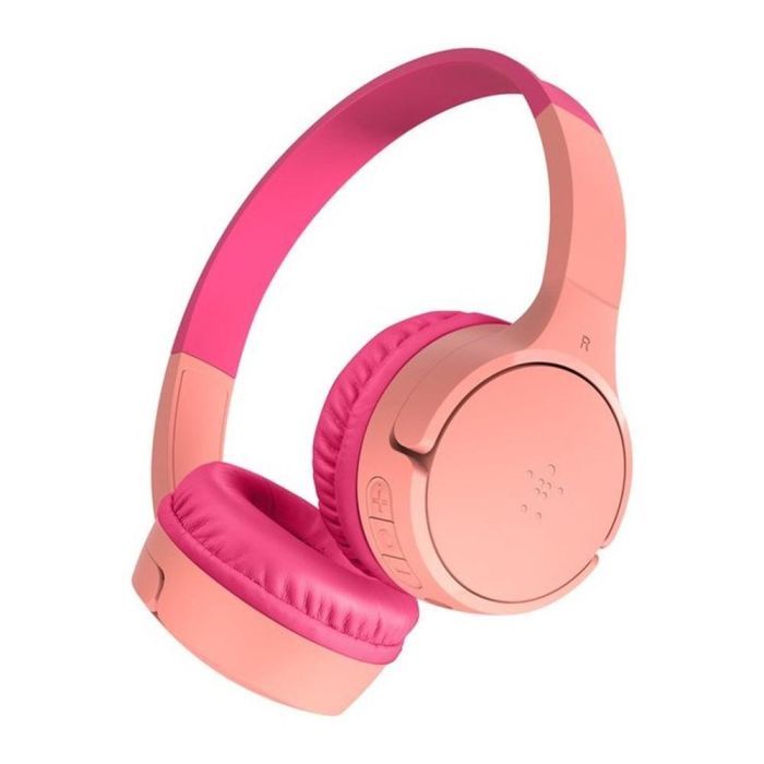 Belkin Aud002Btbpkv3 Auriculares Inalámbricos para Niños Rosa Diadema