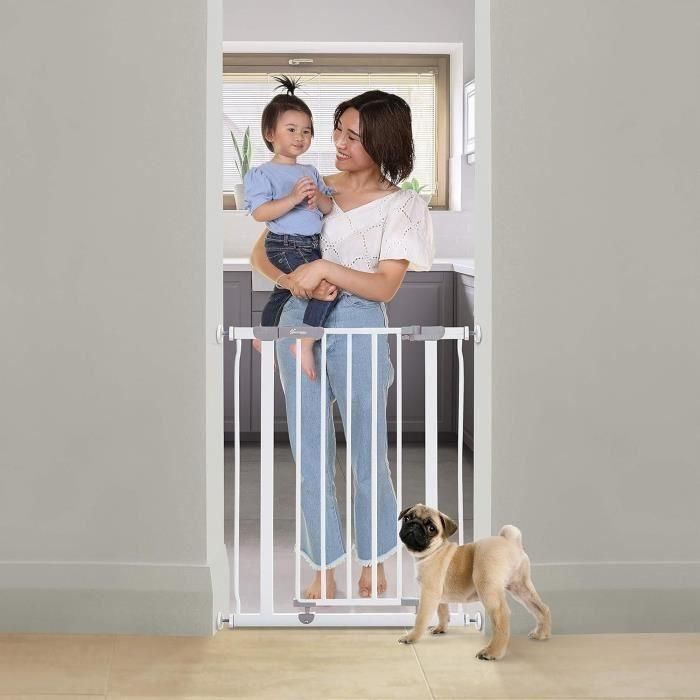 Dreambaby DRE9312742893347 Barrera de seguridad infantil AVA Montada a presión 61-68x76 cm Doble cierre Blanca 5 Dreambaby DRE9312742893347 Barrera de seguridad infantil AVA Montada a presión 61-68x76 cm Doble cierre Blanca 5