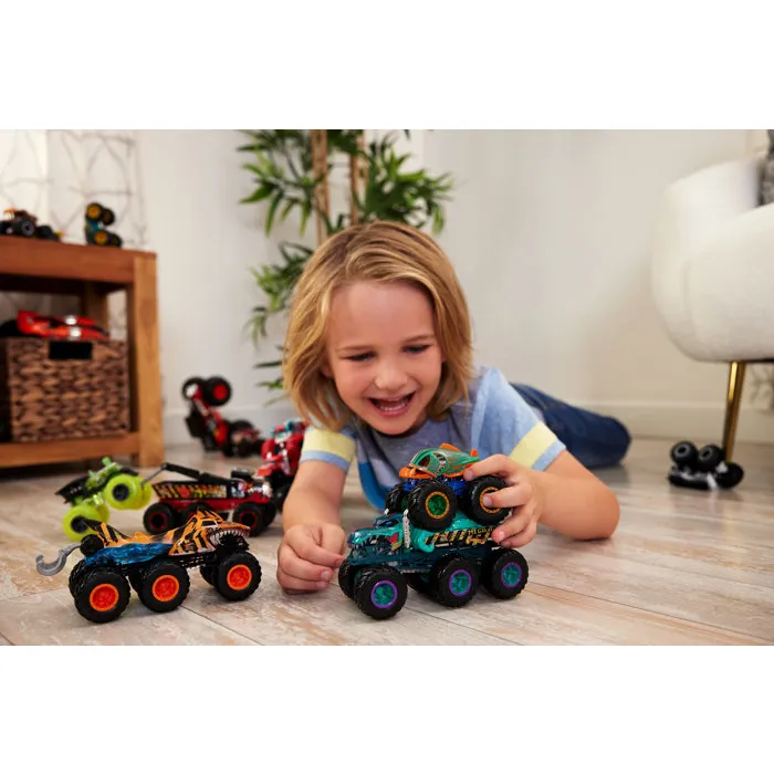 Mattel Hot Wheels Monster Trucks Big Rigs Coche 1:64 con 6 Ruedas - Modelos Surtidos 3