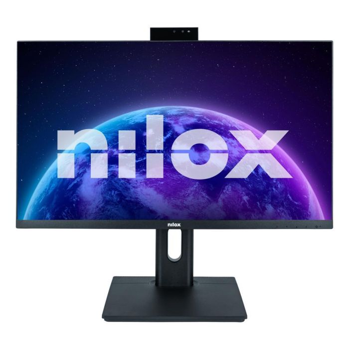 Nilox NXM24REGWEB01 Monitor 23.8" IPS Full HD 1920x1080 75Hz Webcam Negro VGA-HDMI-DP