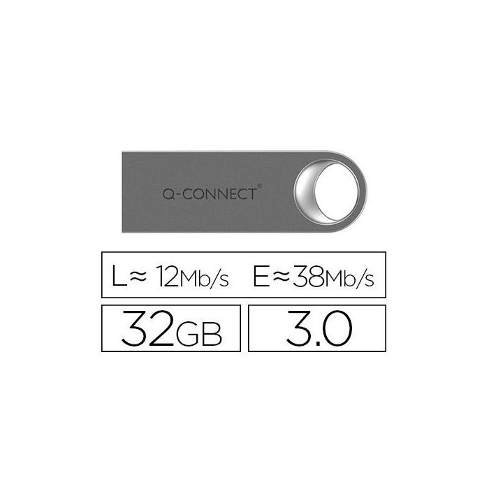 Memoria Usb Q-Connect Flash Premium 32 grb 3.0