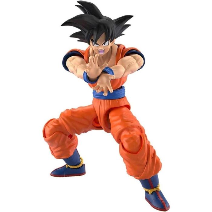 Bandai Hobby Figura Son Goku Standard Re:Run Dragon Ball Z Plástico Articulada para Montaje 12cm 3