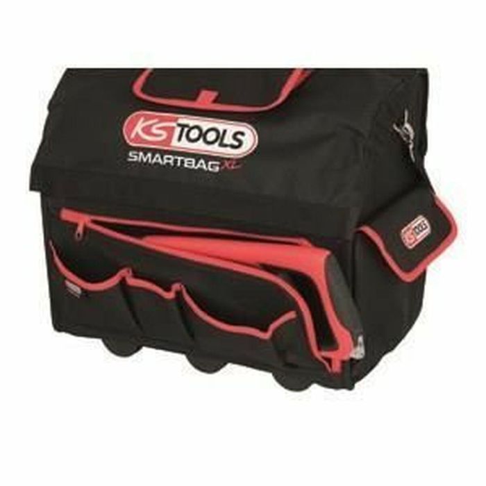 KS TOOLS 850.0335 Bolsa con ruedas, brazo telescópico, carga máxima 35 kg, volumen 40 L