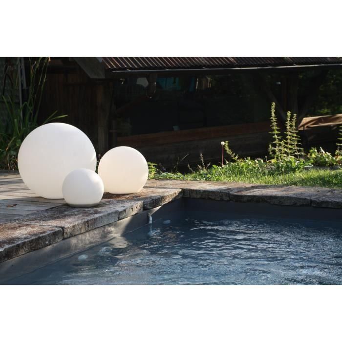 Bola solar - Luna - Tamaño grande - Ø 56 cm - Color blanco 2 Bola solar - Luna - Tamaño grande - Ø 56 cm - Color blanco 2