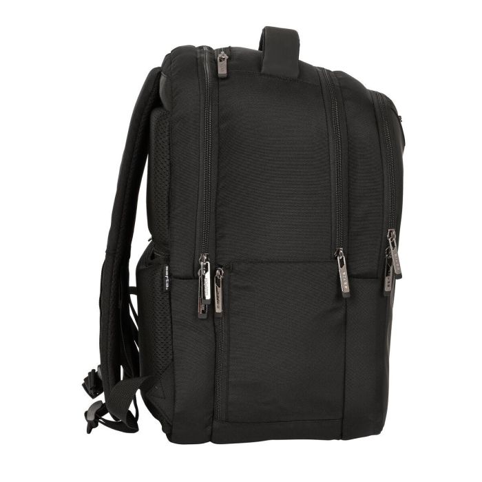 Mochila para Portátil y Tablet con Salida USB Safta Business Negro (31 x 45 x 23 cm) 5