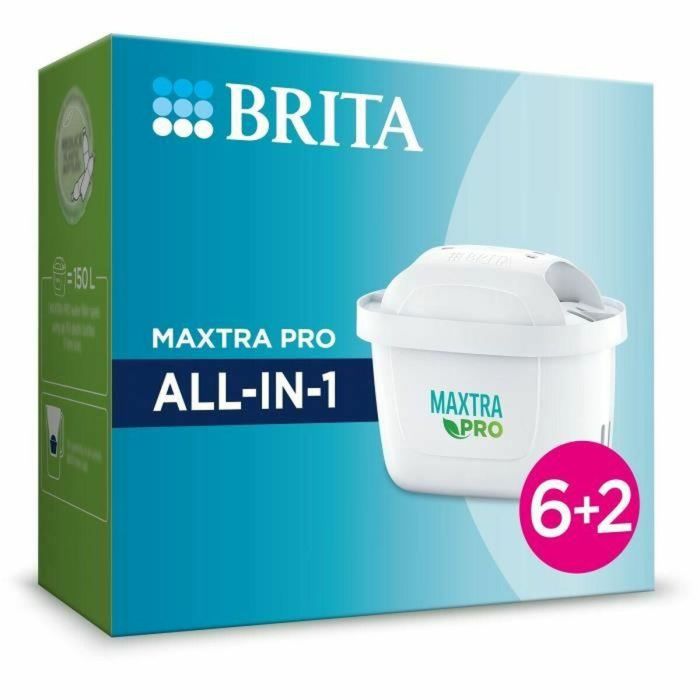 Brita BRI4006387137038 Pack de 6 filtros de agua + 2 gratis MAXTRA PRO Todo en 1 0 Brita BRI4006387137038 Pack de 6 filtros de agua + 2 gratis MAXTRA PRO Todo en 1 0