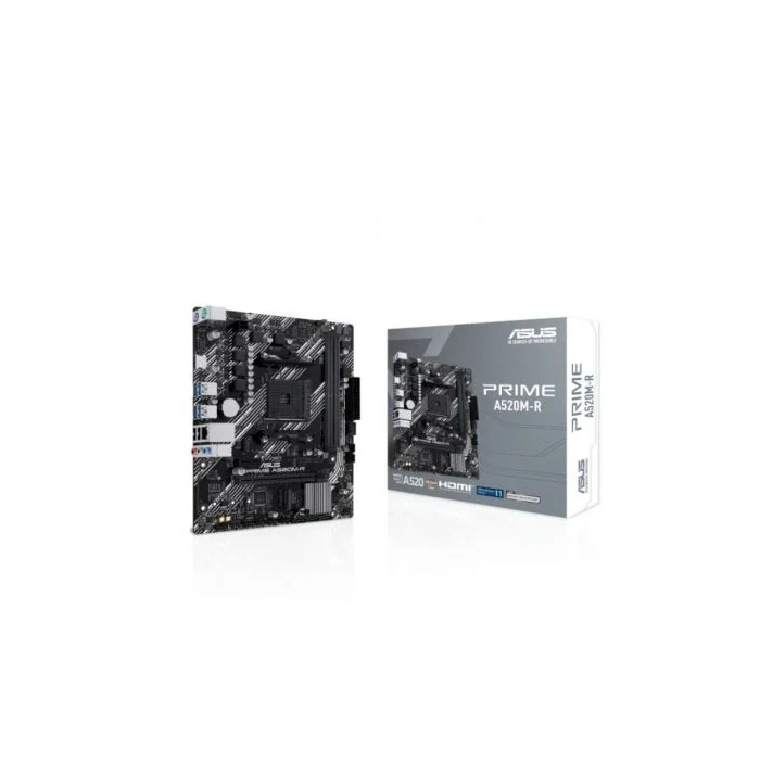 Asus PRIME A520M-R Placa Base Socket AM4 DDR4 Micro ATX para AMD Ryzen