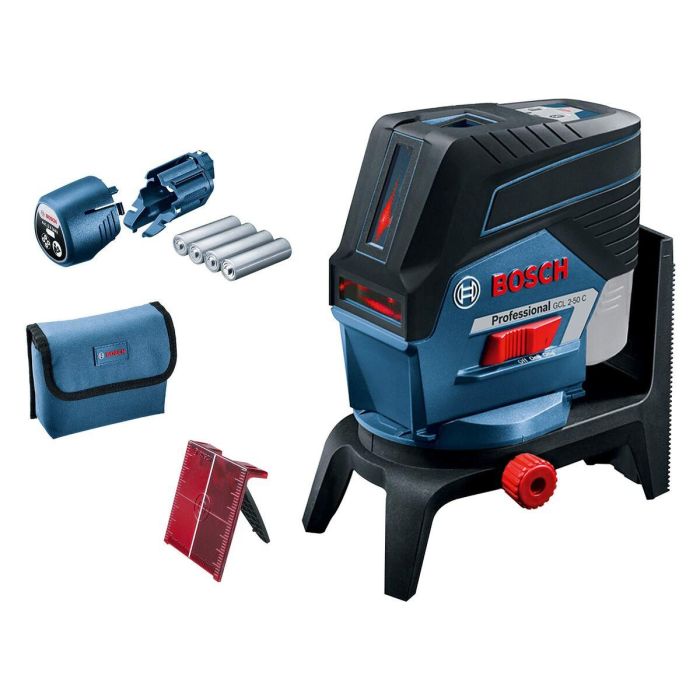 Bosch Professional GCL 2-50 C RM2 Láser Combinado Punto y Línea Bluetooth Control Remoto, 50m Alcance, Dual Power 12V/AA, L-Boxx Ready 9 Bosch Professional GCL 2-50 C RM2 Láser Combinado Punto y Línea Bluetooth Control Remoto, 50m Alcance, Dual Power 12V/AA, L-Boxx Ready 9