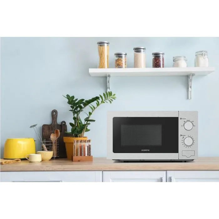 Oceanic Microondas MO20S 20L 700W Independiente Plateado