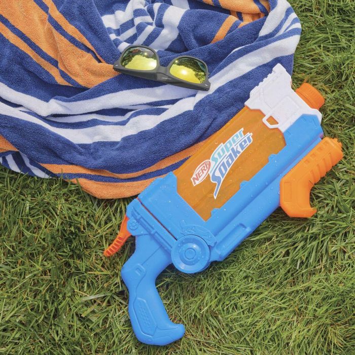 Nerf Super Soaker Flip Fill Lanzador de Agua con 4 Patrones de Disparo y Llenado Rápido, Juguetes para Mayores de 6 Años Nerf Super Soaker Flip Fill Lanzador de Agua con 4 Patrones de Disparo y Llenado Rápido, Juguetes para Mayores de 6 Años
