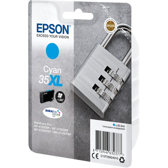 EPSON Singlepack Cyan 35XL DURABrite Ultra Ink 1