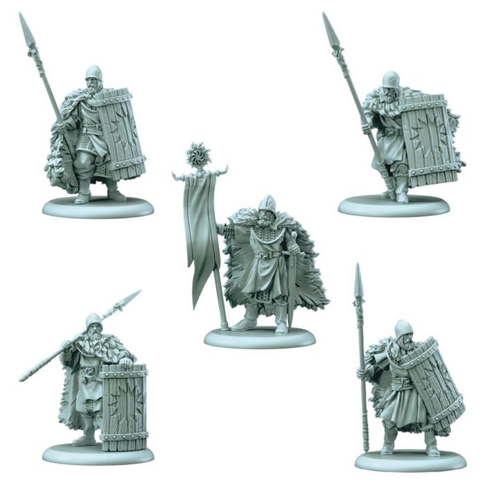 Canción de Hielo y Fuego CHYF Lanceros de la Casa Karstark Juego de Mesa 1 Canción de Hielo y Fuego CHYF Lanceros de la Casa Karstark Juego de Mesa 1