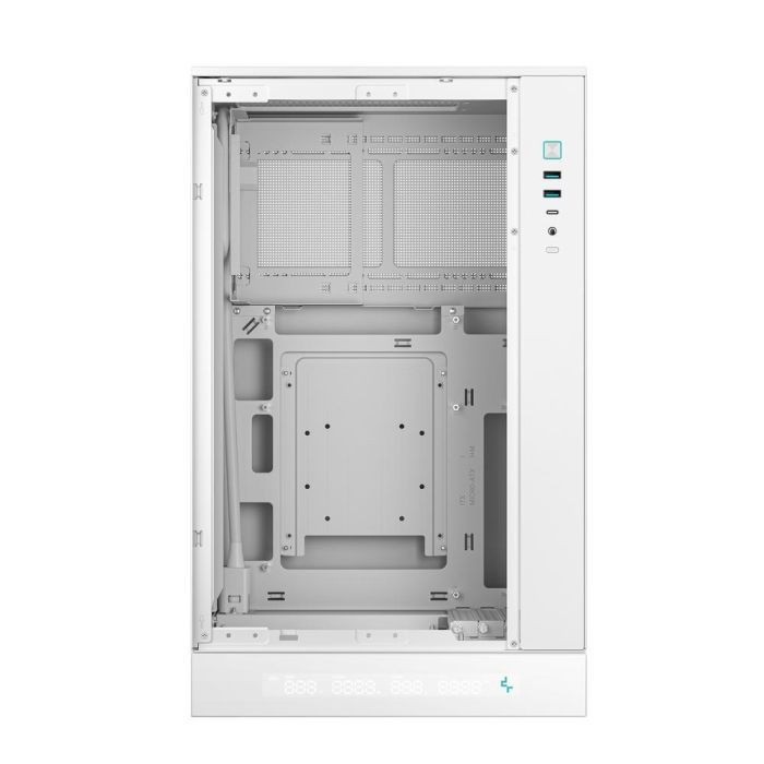 DeepCool R-CH270-WHNDM0-G-1 Caja Gaming Semitorre CH270 Digital Blanca Micro-ATX con Panel Cristal Templado 4